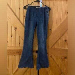 Rock & roll denim bell bottoms